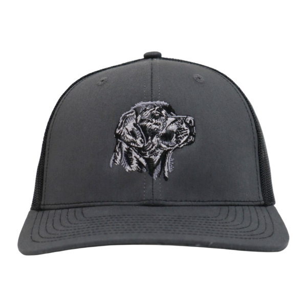 Black Lab Embroidered Trucker Hat