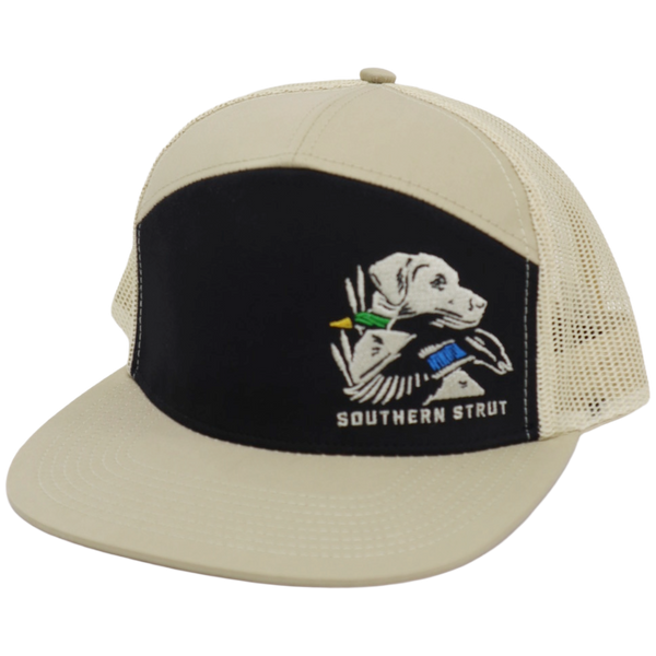 Bird dog with game trucker hat — Southern Strut