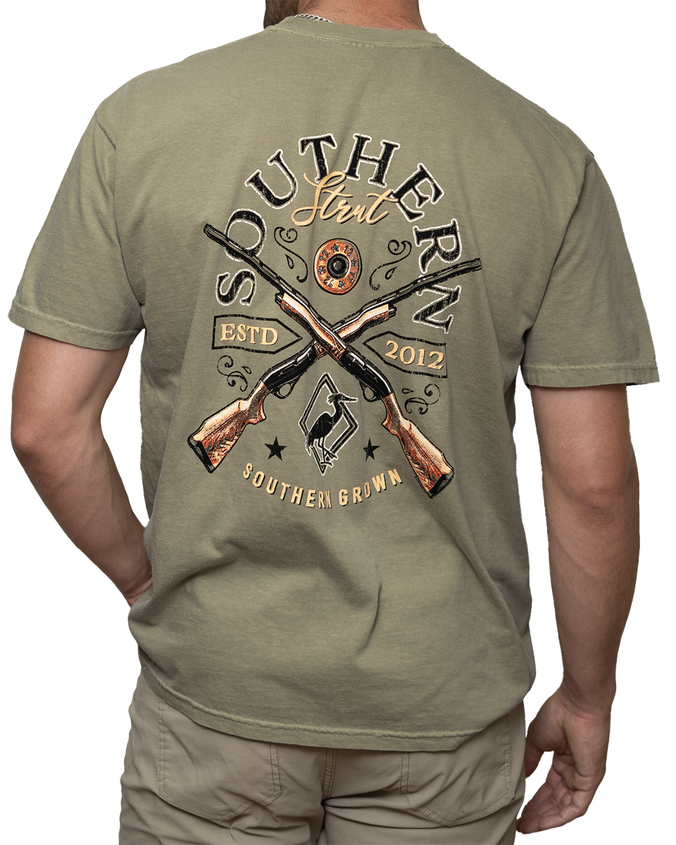 Mens Pheasant Hunt Badge T-Shirt