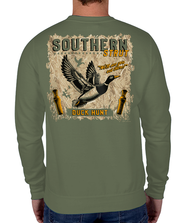 Duck Hunt Label crewneck – Southern Strut