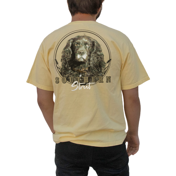 Camo Boykin spaniel tee – Southern Strut