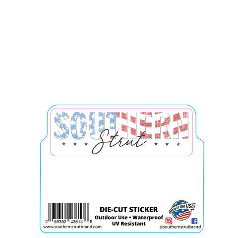 American Strut Sticker