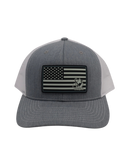 Flag Rubber Patch Trucker Hat