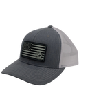 Flag Rubber Patch Trucker Hat