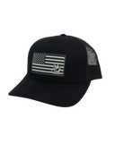 Flag Rubber Patch Trucker Hat