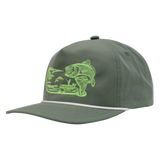 Bass Hook Embroidered Rope Hat