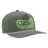 Bass Hook Embroidered Rope Hat
