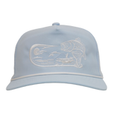 Bass Hook Embroidered Rope Hat