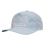 Bass Hook Embroidered Rope Hat