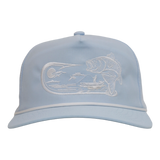 Bass Hook Embroidered Rope Hat