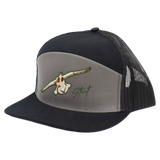 Camo ducks flying in trucker hat — Southern Strut