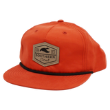 Duck leather patch rope hat — Southern Strut