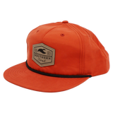 Duck leather patch rope hat — Southern Strut