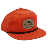 Duck leather patch rope hat — Southern Strut