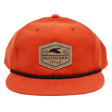 Duck leather patch rope hat — Southern Strut