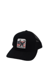 American Deer Woven Patch Trucker Hat