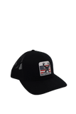 American Deer Woven Patch Trucker Hat