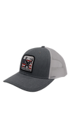 American Deer Woven Patch Trucker Hat