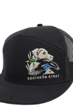 Dog With Game Trucker Hat