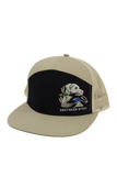 Dog With Game Trucker Hat