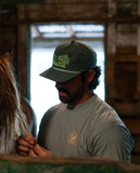 Bass Hook Embroidered Rope Hat