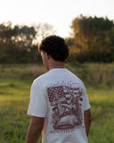 Red, White & Buck God & Country Tee