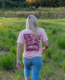 Red, White & Buck God & Country Tee