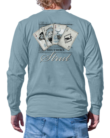 Hunting Cards Long Sleeve
