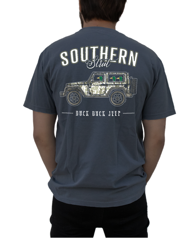 Duck Duck Jeep – Southern Strut Camo Ride Tee