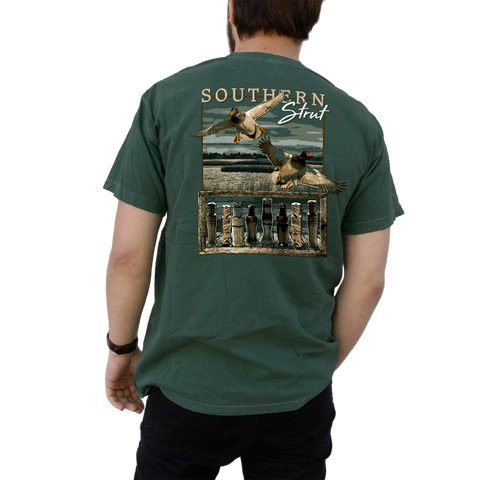 DUCK CALL SHELF – Mallard Rise Tee