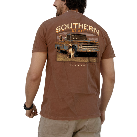 OLE’ RUSTY – Classic Truck & Lab Tee