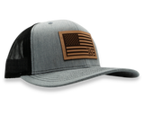 Leather American Flag
