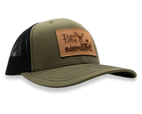 Leather Deer Patch