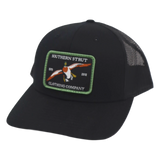 Mallard Duck Woven Patch Trucker Hat