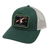 Mallard Duck Woven Patch Trucker Hat